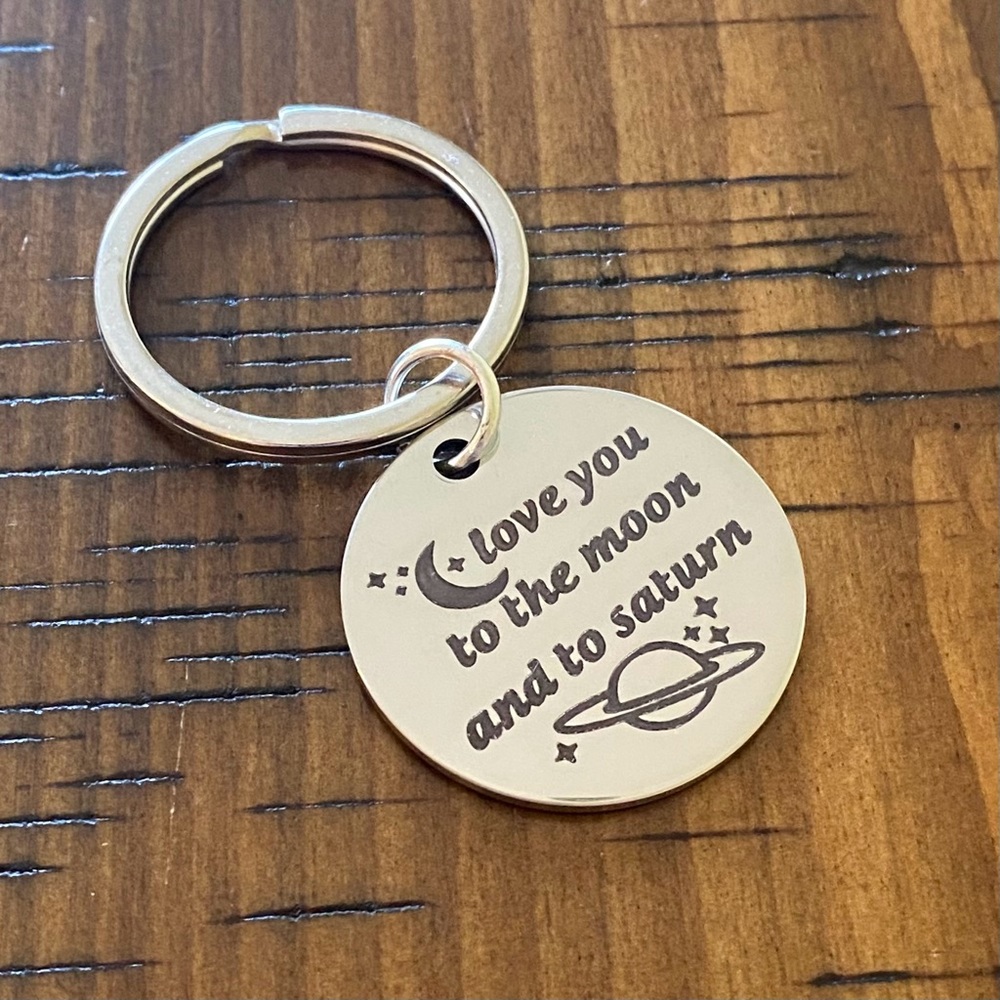 Love You to the Moon Taylor Swift Keychain